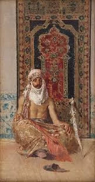 Giovane arabo con turbante